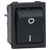 R-TECH 523222 Rocker switch, black, DPST, on-off, 01 marking, 20A 250V