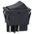 R-TECH 523224 Rocker switch, black DPST, momentary, 16A 250V