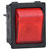 R-TECH 523226 Rocker switch DPST, red illuminated, 20A 250V