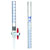 EISCO CH0233B 50mL Acrylic Burette, Class B - 0.1mL With PTFE Key Stopcock