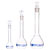 EISCO CH196041 Premium Volumetric Flask Set, Class A Borosilicate 3.3 Glass