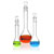 EISCO CH196041 Premium Volumetric Flask Set, Class A Borosilicate 3.3 Glass