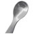 EISCO CH0632C Scoop with Spatula, 7.9 - SS, One Flat End, One Spoon End Pk10