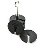 EISCO PHZNW100SET Slotted Masses Set- Zinc Casted, Set of 9 weights