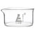 EISCO CH0066E Crystallizing Dish, 100ml, Flat Bottom with Spout