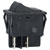 R-TECH 523255 Rocker switch, black, DPST, blue dot illuminated, 20A 250V