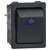 R-TECH 523255 Rocker switch, black, DPST, blue dot illuminated, 20A 250V