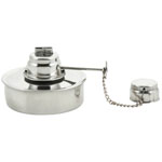 Eisco Alcohol Burner - Stainless Steel