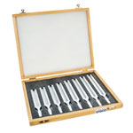 Eisco PH0738B - Tuning Forks with Wooden Storage Case - Set of 8