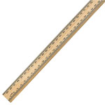 Eisco Wooden Metre Stick Ruler (Single)
