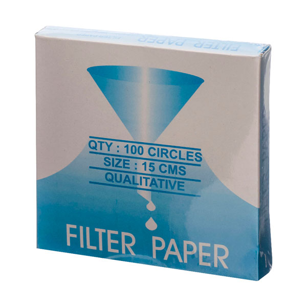 Eisco Labs Qualitative Filter Paper Pack of 100 15cm