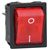 R-TECH 523557 Rocker switch DPST, red illuminated, 01 marking, 20A 250V