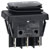 R-TECH 523558 Rocker switch,black, DPDT,centre-off,IP65,1011 marking, 16A 250V