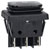 R-TECH 523558 Rocker switch,black, DPDT,centre-off,IP65,1011 marking, 16A 250V
