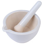 Eisco Porcelain Mortar & Pestle 275ml