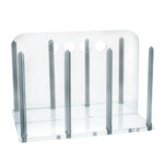 Eisco Acrylic Clear Petri Dish Rack for 90mm Dishes