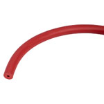 Eisco Red Rubber Tubing Extra Soft 4.5mm Bore - 1m Length