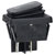 R-TECH 523630 Rocker switch, black, DPST, 01 marking, 16A 250V, IP65