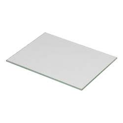 Eisco PH0514D - Plane Glass Mirrors - Unmounted 150 x 25mm - Pack of 10