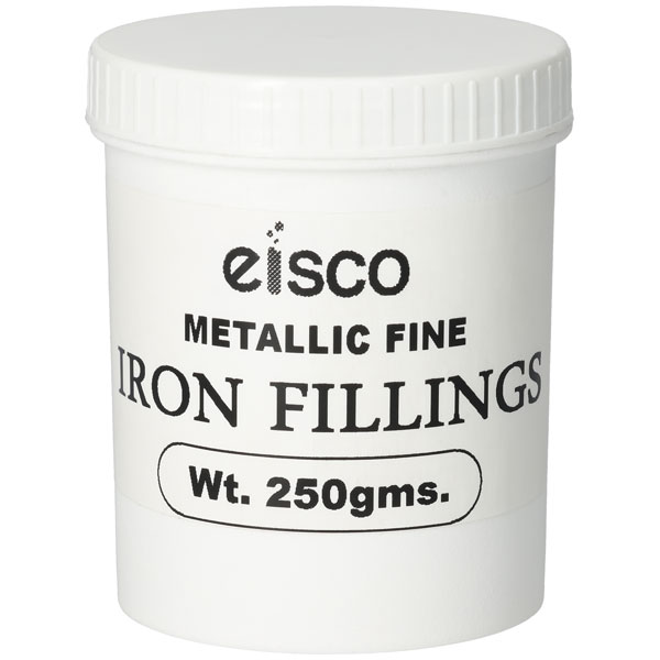 Eisco Labs Fine Iron Fillings – 100g In Sprinkler Jar (PH0799B) – Magnetism Kit