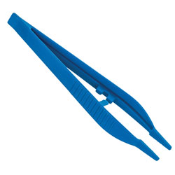 Eisco BI0177, 110mm Disposable Plastic Tweezers - Pack of 12