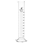 LabGlass Cylinder Hexagonal Base with Spout 500ml Class 'B' Pack of 2