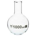 LabGlass Round Bottom Boiling Flask 1000ml Narrow Neck Pack of 6