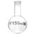 LabGlass Round Bottom Boiling Flask 150ml Narrow Neck Pack of 12