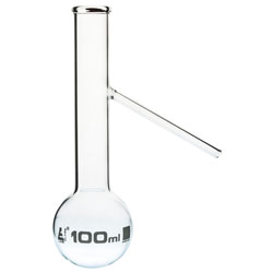 LabGlass Round Bottom Distilling Flask with Side Arm 100ml