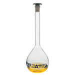 LabGlass Volumetric Flask with Stopper 250ml Class 'A' 14/23 Pack of 2