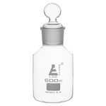 LabGlass Reagent Bottle Wide Mouth, Interchangeable Stopper 500ml, 45/40