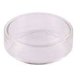 LabGlass Petri Dish, Borosilicate Glass, Outer dia 50 x 17mm Height