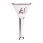 LabGlass Funnel Filter 25mm, Borosilicate glass, 60° Angle - Plain Stem