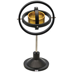 Eisco Gyroscope Fitted on High Quality Metal Stand - Includes String