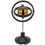 Eisco Gyroscope Fitted on High Quality Metal Stand - Includes String