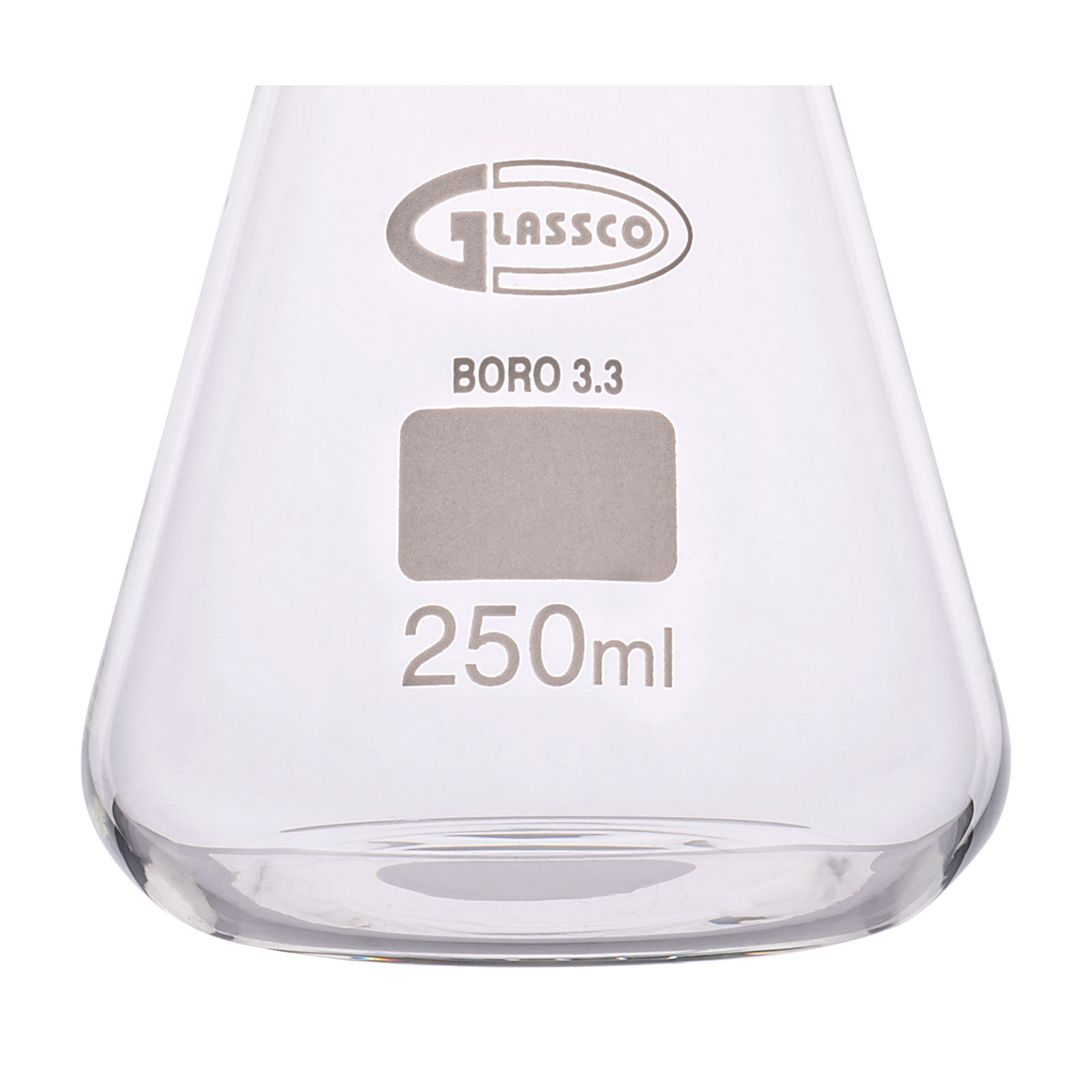 Glassco Flask Iodine, Borosilicate Glass 250ml Single Rapid Online
