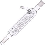 Glassco Condenser, Jacketed, Coil, Borosilicate glass,150mm length, 19/26 Single