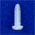 R-TECH 524354 Nylon Push Rivets - Pack Of 100