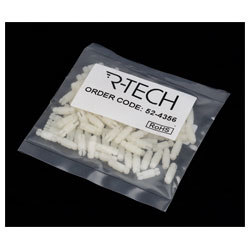 R-TECH 524356 Miniature Snap-Fit Nylon PCB Supports 6.3mm - Pack Of 100