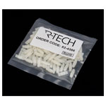 R-TECH 524356 Miniature Snap-Fit Nylon PCB Supports 6.3mm - Pack Of 100