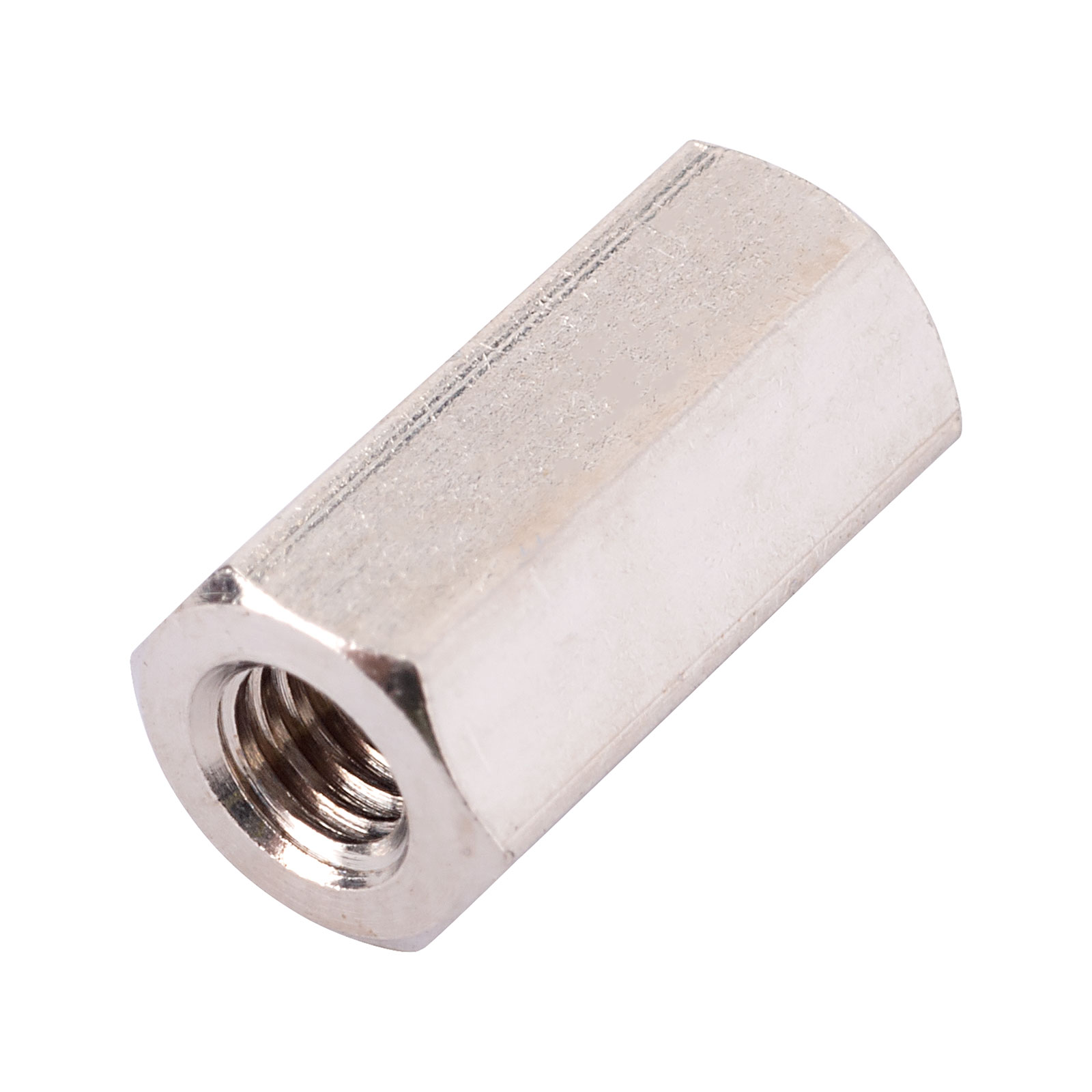 RTECH 524383 Hex Threaded FF Spacers Brass M3 10mm Pack Of 25