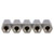 R-TECH 524386 Hex Threaded F-F Spacers Brass M3 12mm - Pack Of 25