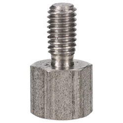 R-TECH 524393 Hex Threaded M-F A2 St/St Pillar 5.5mm M3 5mm - Pk 25