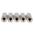 R-TECH 524398 Hex Threaded F-F Spacers Brass M3 14mm - Pack Of 25