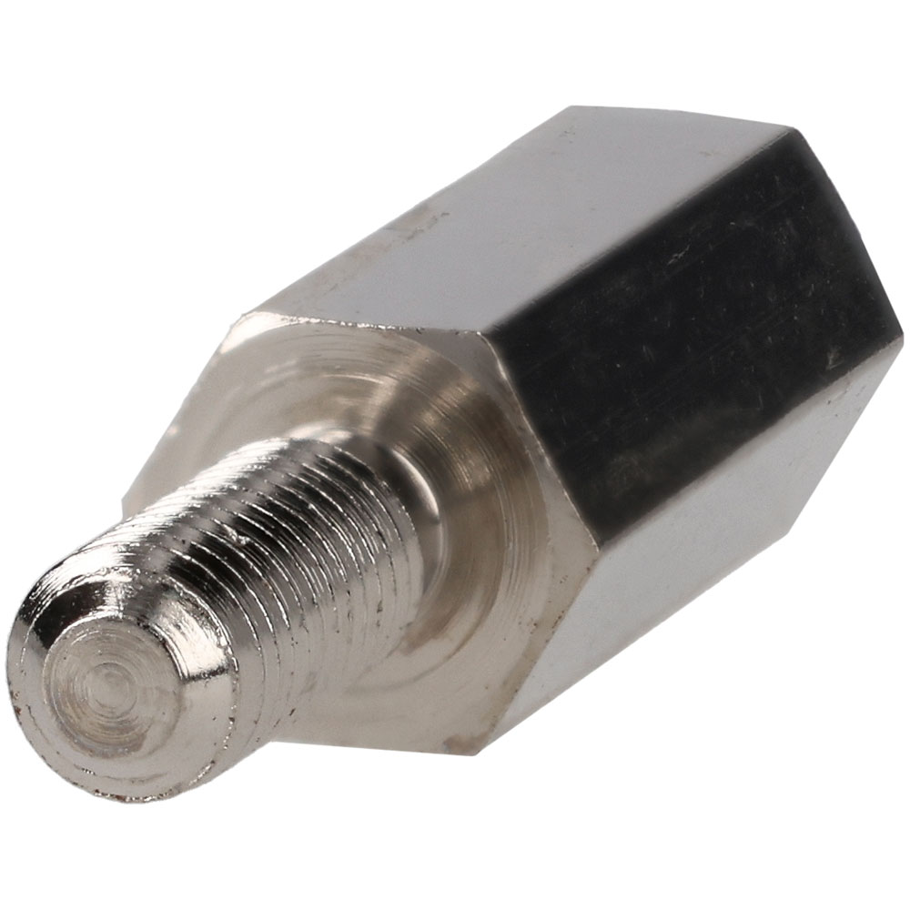 R-TECH 524409 Hex Threaded M-F Spacer Brass 5mm A/F M3 12mm - Pack 