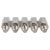 R-TECH 524410 Hex Threaded M-F Spacer Brass 5mm A/F M3 15mm - Pack Of 25