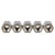 R-TECH 524422 Hex Threaded F-F Spacers Brass M4 10mm - Pack Of 25