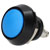 R-TECH 524572 12mm IP65 Vandal Resistant Switch SPST Off-On Blue Button