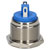 R-TECH 524586 19mm Vandal Resistant Switch 36VDC 2A Flat Nickel Solder Pin