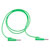 R-TECH 524599 Test Lead 100cm Retractable Shroud 4mm Stackable Plug Green 600V